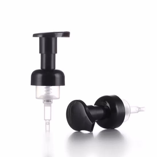 얼굴 청소 무스 프레싱을 위한 PP 비강 분무기 폼 펌프 헤드